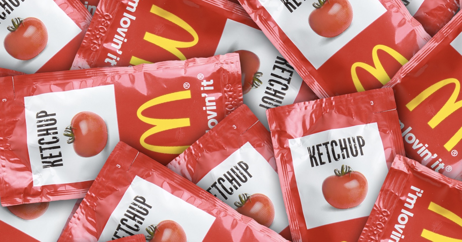 McDonald's ketchup packets