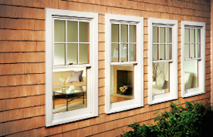 An example of the traditional-looking Marvin Next Generation Ultimate Double Hung window.
