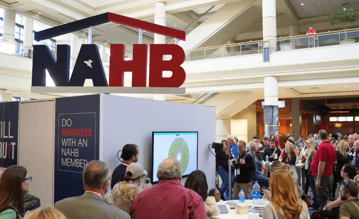 NAHB booth on IBS 2022 show floor