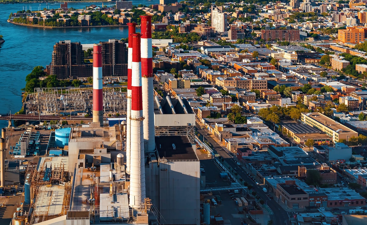 New York City power plant