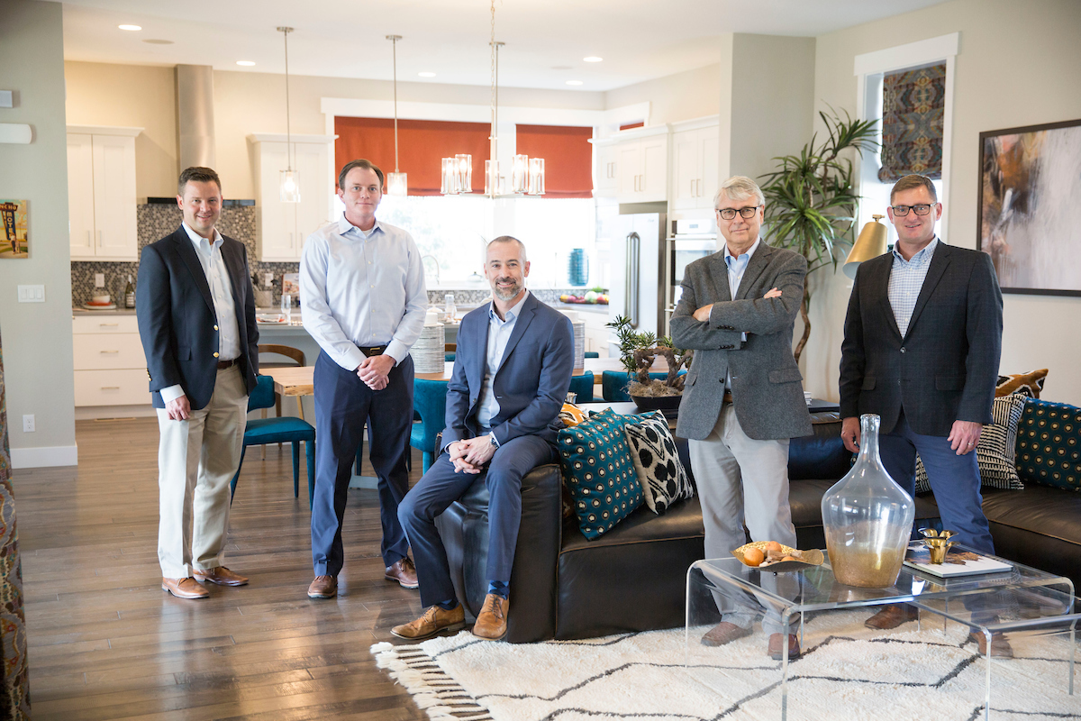 Thrive Home Builders, 2017 Builder of the Year, owner and partners 