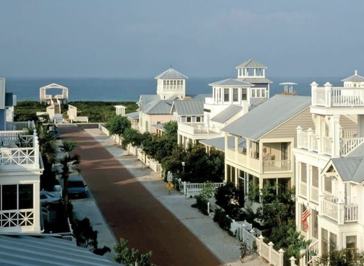Founded in 1979, Seaside, in Florida, is heralded as the first example of New Urbanism  