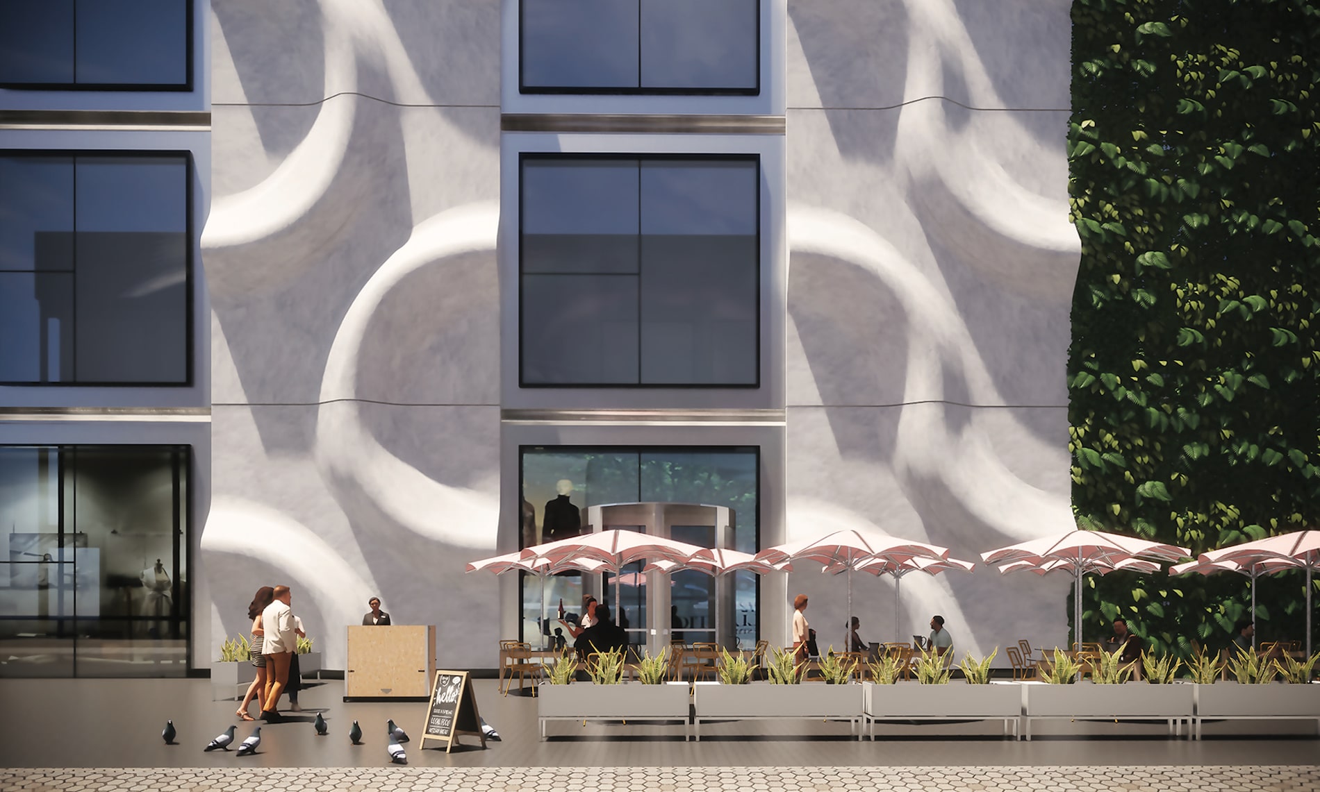 StoPanel 3D exterior walls offer a wide range of design options