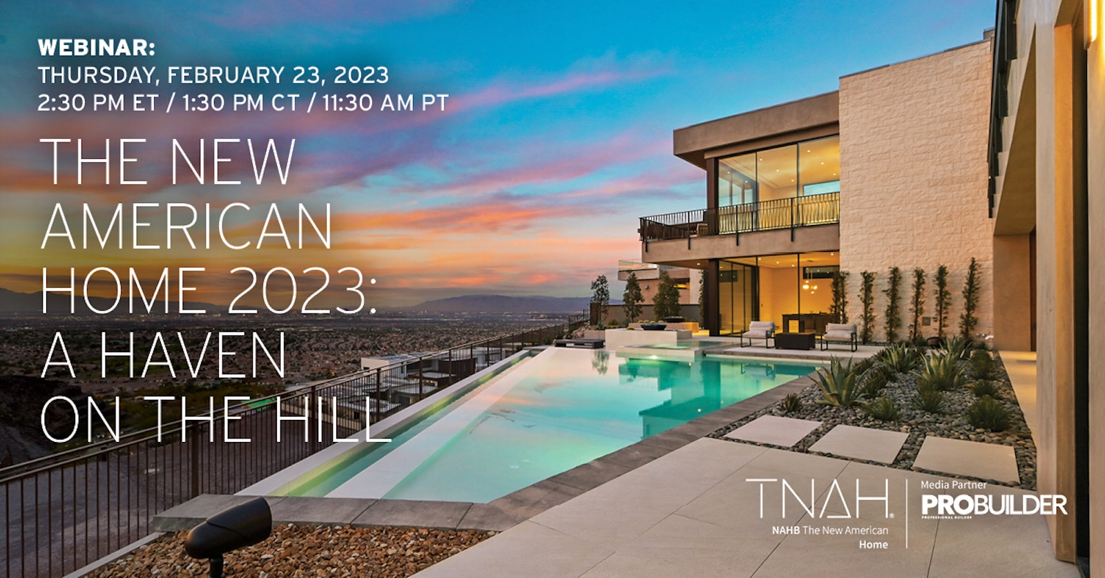 On-Demand Webinar about the interrors of The New American Home 2023