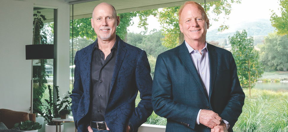 Trumark Companies' co-founders Gregg Nelson (left) and Mike Maples