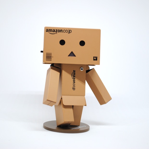 Cardboard box Amazon man_Amazon announces it will open second headquarters in Virginia