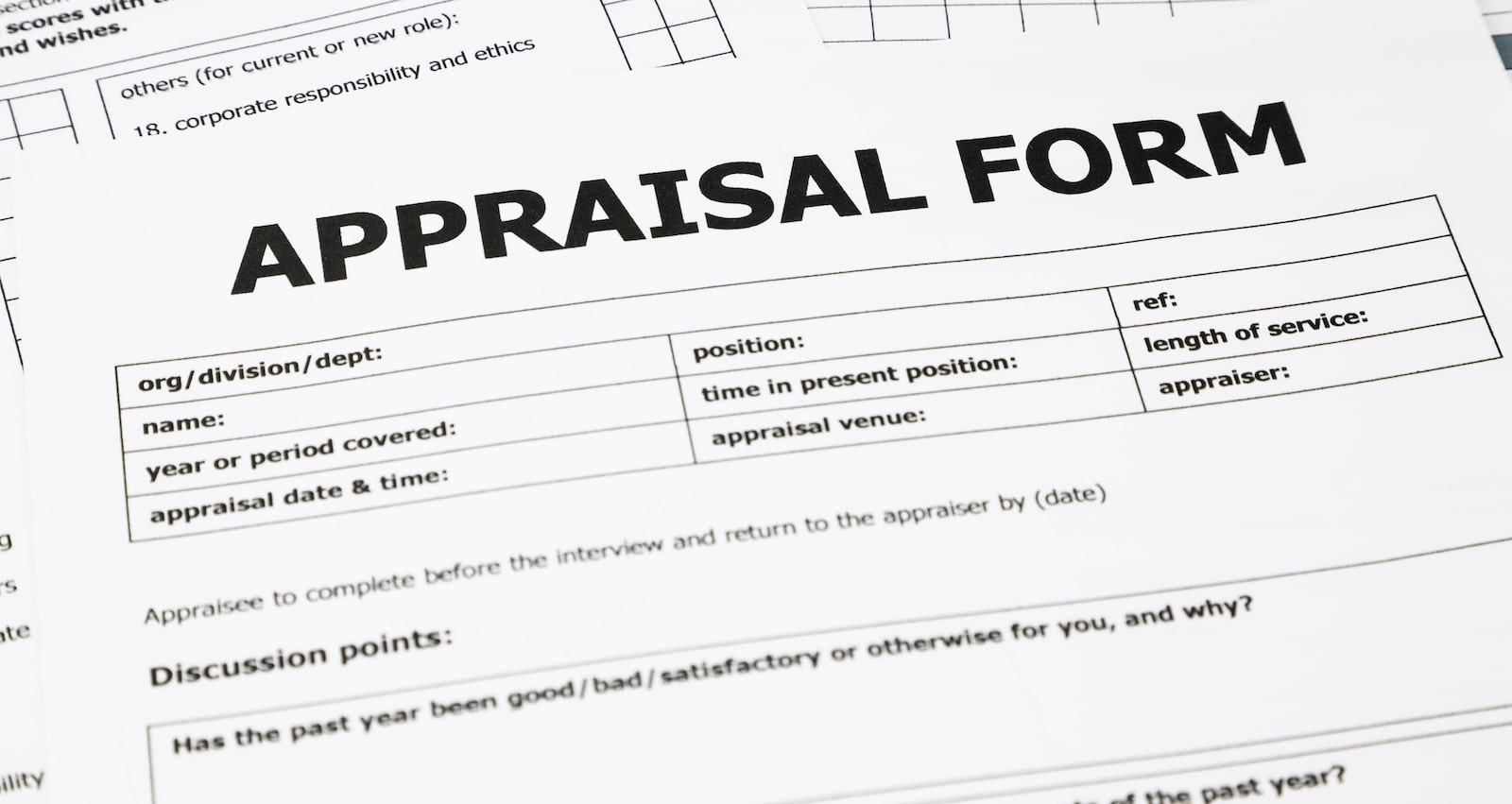 Appraisal papers
