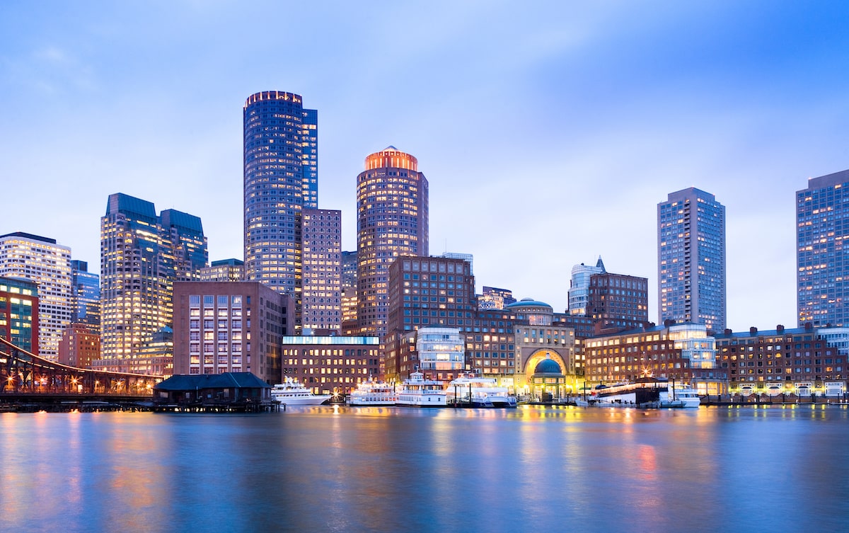Boston river view