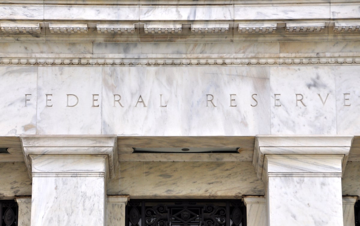 Exterior of Federal Reserve building
