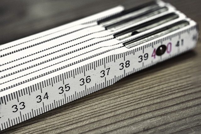 folding ruler for measuring