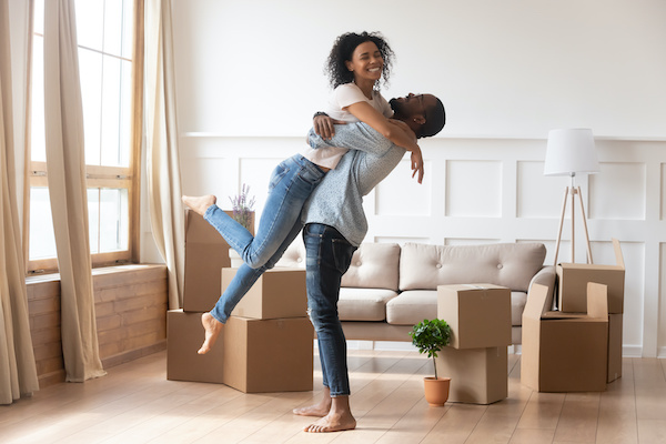 Homebuyers with new home