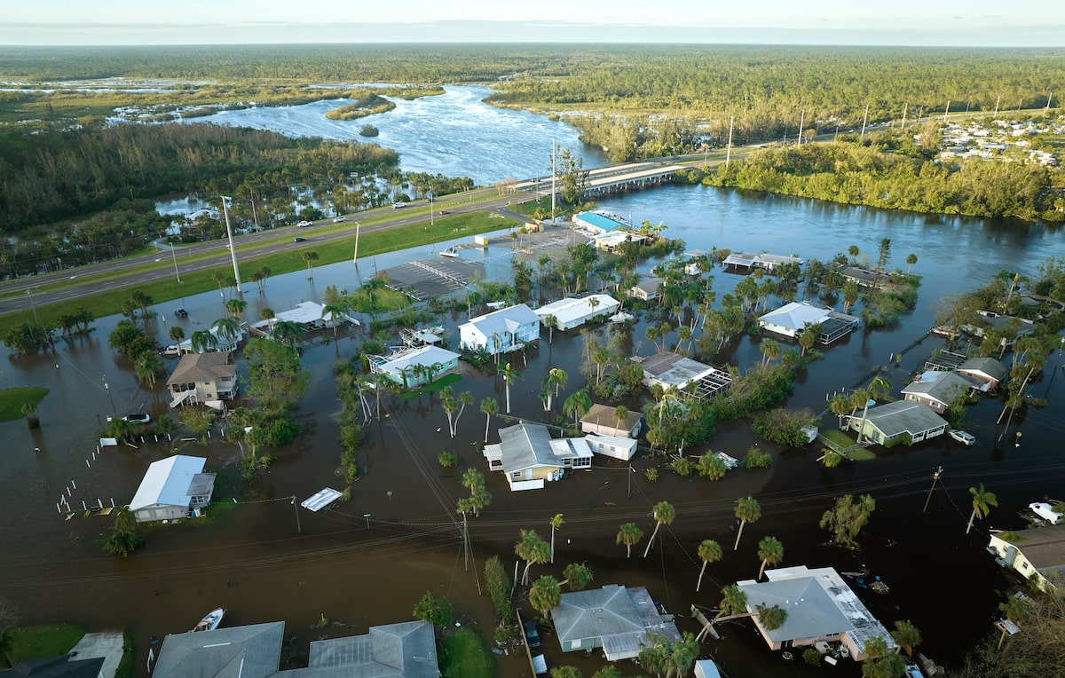 Flooding from Hurricane Ian in Florida