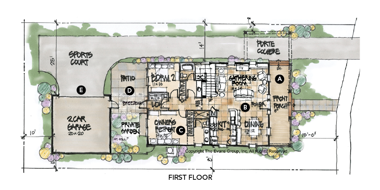 House review-Canton Park-Evans Group-plan first floor