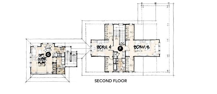 House review-Canton Park-Evans Group-plan second floor