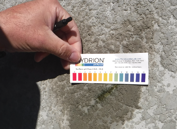 test stucco ph to ensure paint job quality