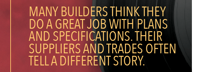 Scott Sedam quote about builders not changing their ways