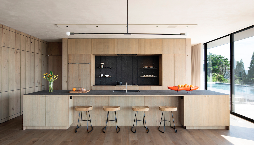 2019 Professional Builder Design Awards Gold Custom Home Kiht han kitchen