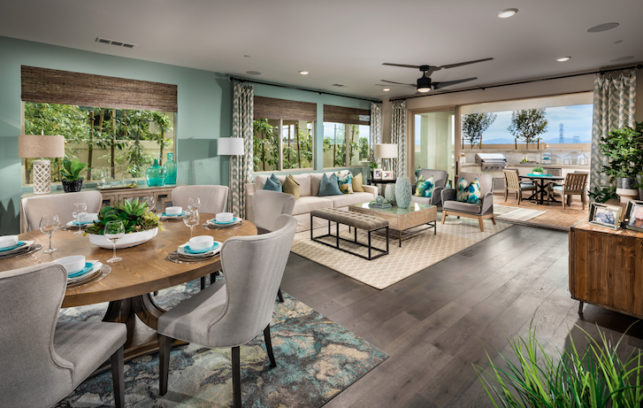 2019 Professional Builder Design Awards Gold New Community interior living spaces