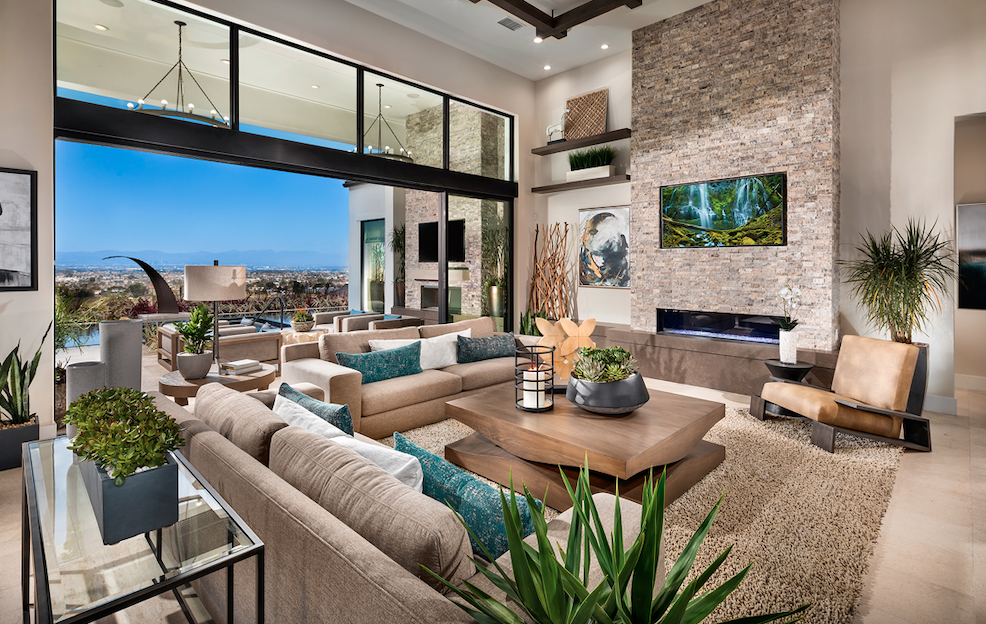 2019 Professional Builder Design Awards Gold Single-Family Production living space