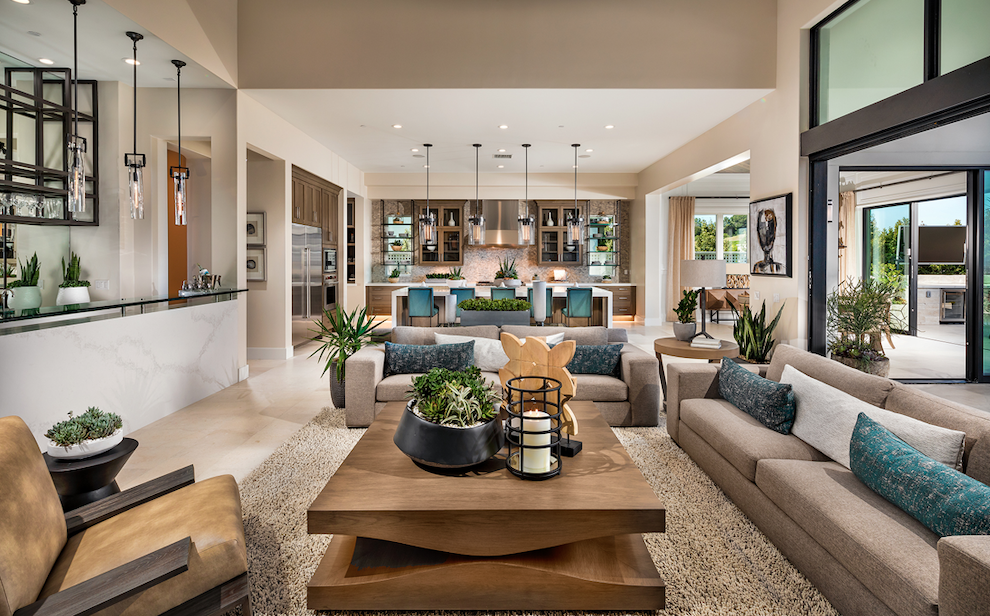 2019 Professional Builder Design Awards Gold Single-Family Production living area