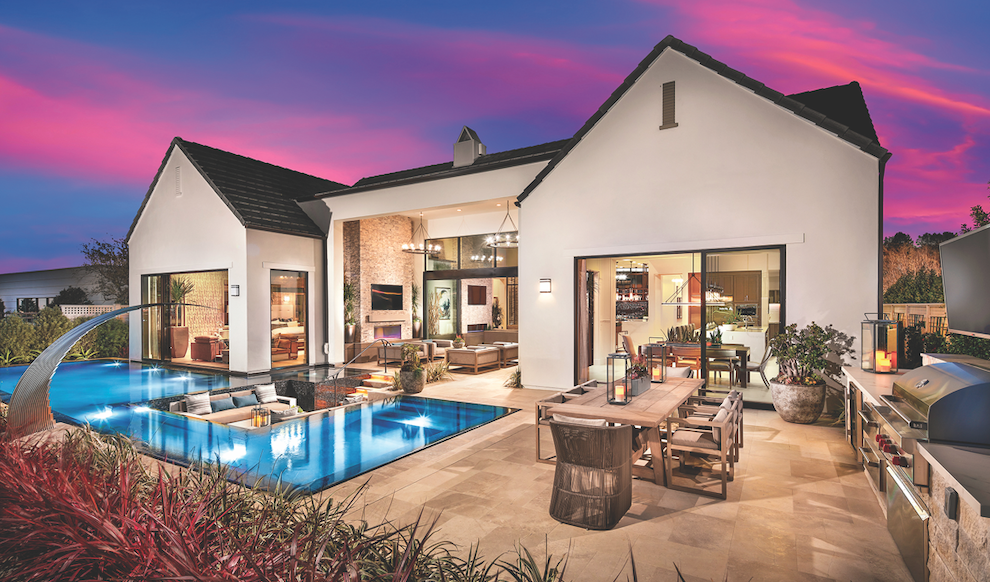 2019 Professional Builder Design Awards Gold SIngle-Family Production exterior