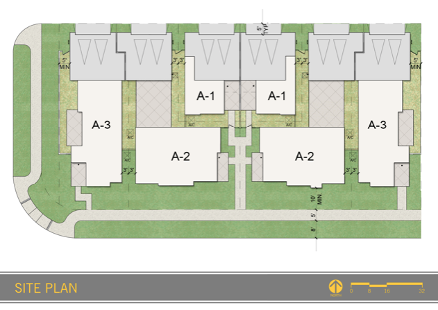 2019 Professional Builder Design Awards honorable mention multifamily site plan