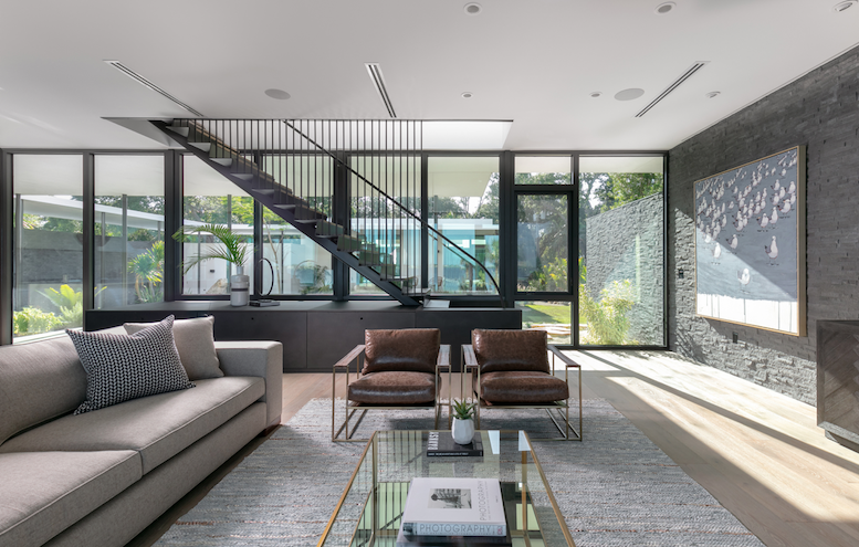 2019 Professional Builder Design Awards Project of the Year Gold living room