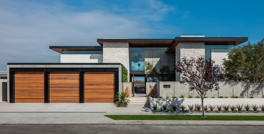 2019 Professional Builder Design Awards Silver Custom Home exterior front elevation
