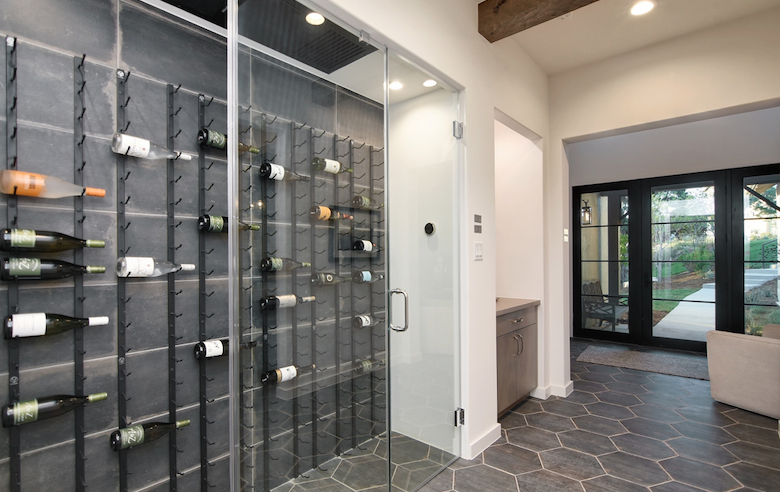 2019 Professional Builder Design Awards Silver Single Family 2001 to 3100 sf wine storage