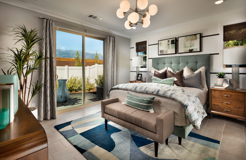 2019 Professional Builder Design Awards Silver Single Family home under 2000sf bedroom
