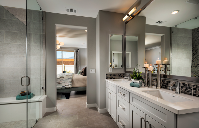 2019 Professional Builder Design Awards Silver Single Family home under 2000sf bathroom