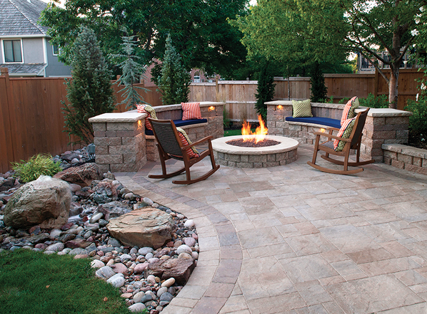 2019 top 100 products-outdoor living-Keystone Hardscapes-walls pavers