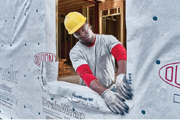 2019 top 100 products-structural-DuPont-Tyvek DrainWrap