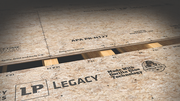 2019 top 100 products-structural-LP Legacy OSB subfloor