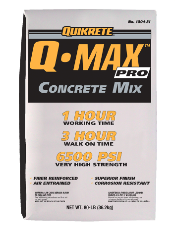 2019 top 100 products-structural-Quikrete Q-Max Pro concrete
