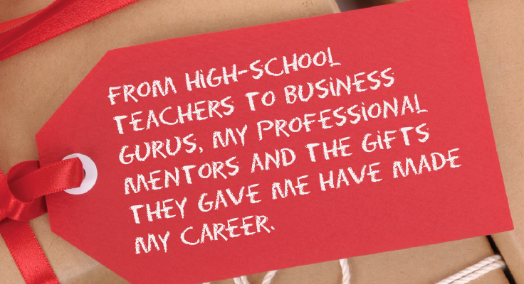 Scott Sedam 12 gifts quote about professional mentors