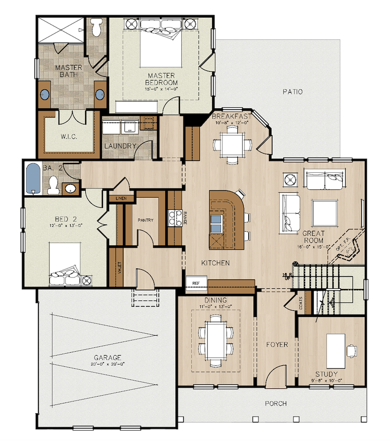 The Delray home design plan