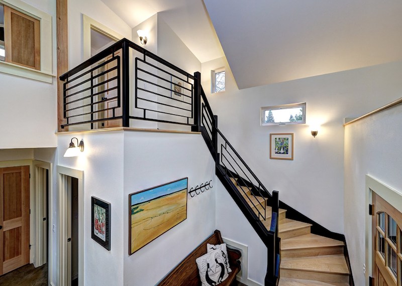 Portland ADU by Shelter Solutions, staircase