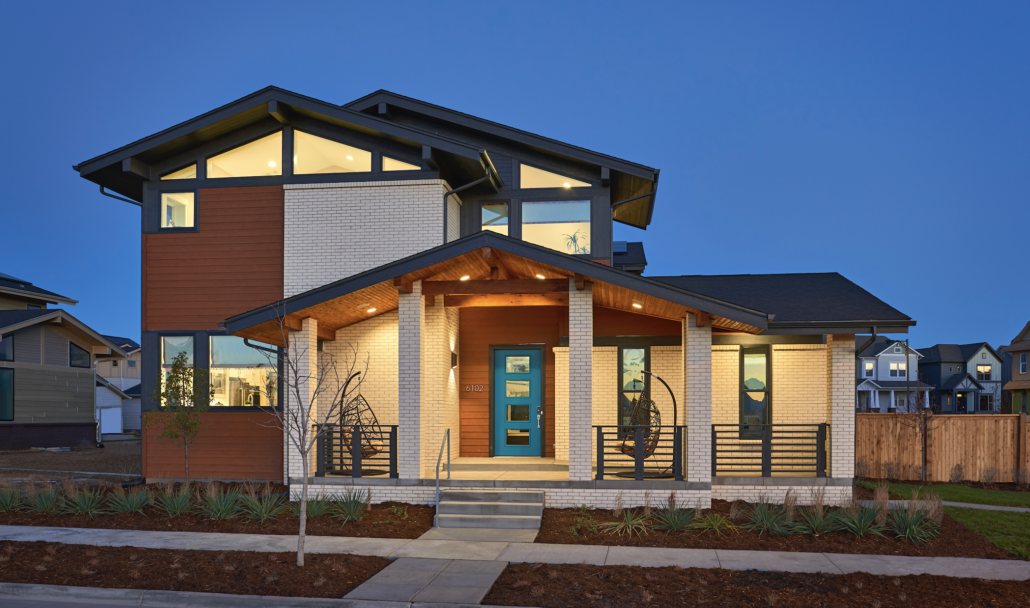 2020 National Housing Quality silver award winner Thrive house exterior