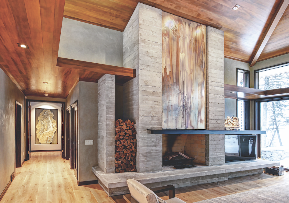 2019 professional builder design awards details fireplace