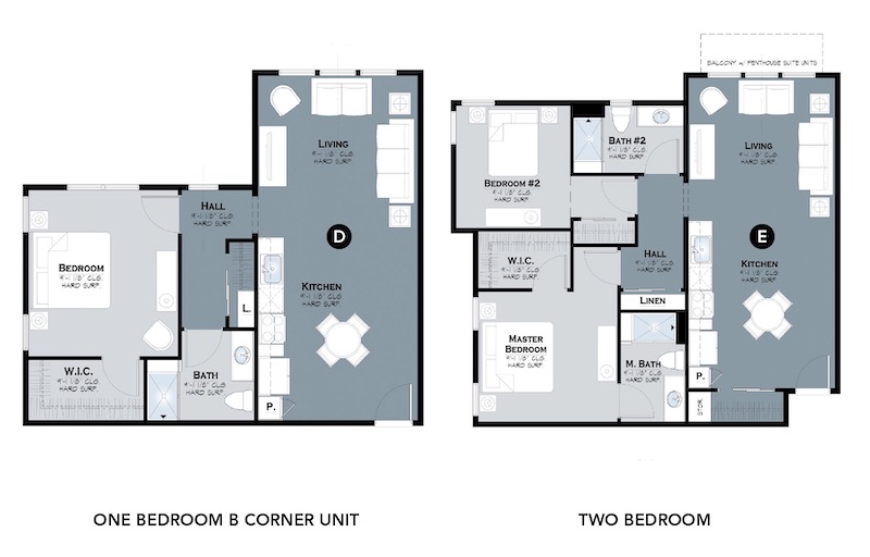 Stepping Stone Communities affordable housing unit floor plans