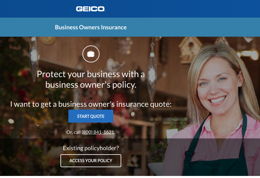 Geico insurance business owner's policy
