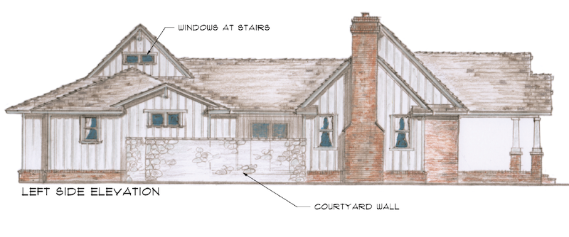 House Review Larry Garnett design Old Mill Crossing elevation