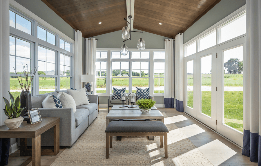 2022 Nationals Best Model Merchandising Callaway Craftsman Showcase Home living room