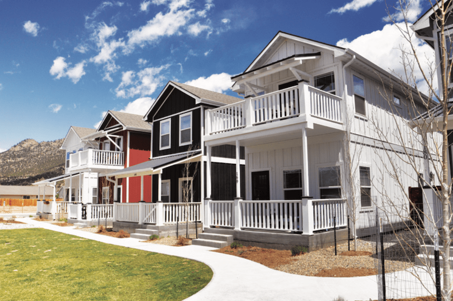 Fading West modular single-family workforce housing community