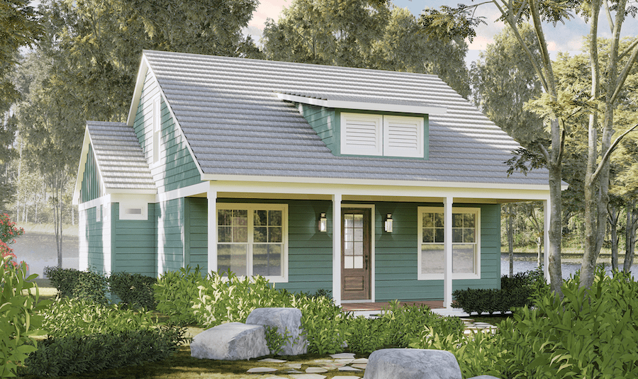 2023 IBS Show Village Impresa Modular Cottage exterior