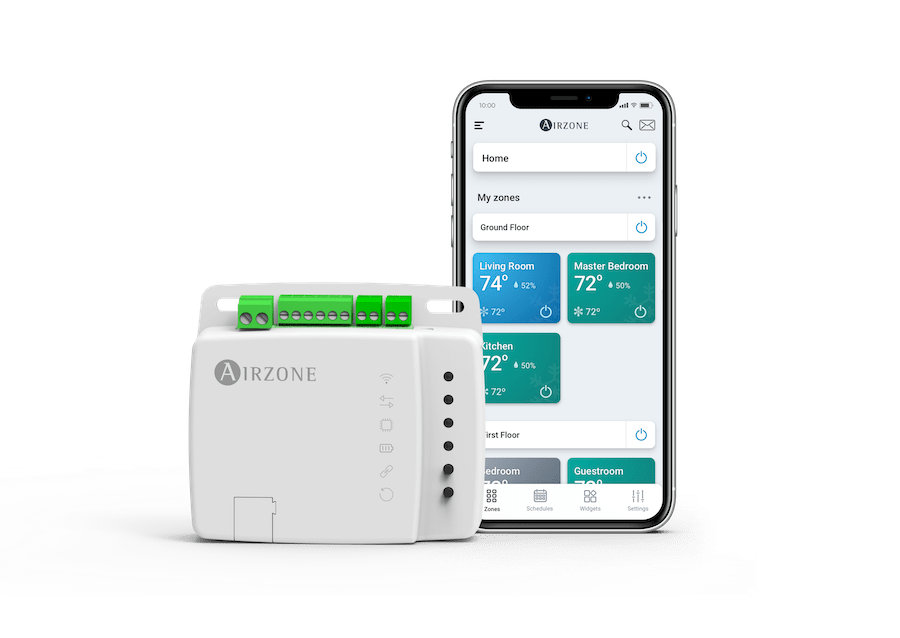 Smart home mobile integration from Airzone
