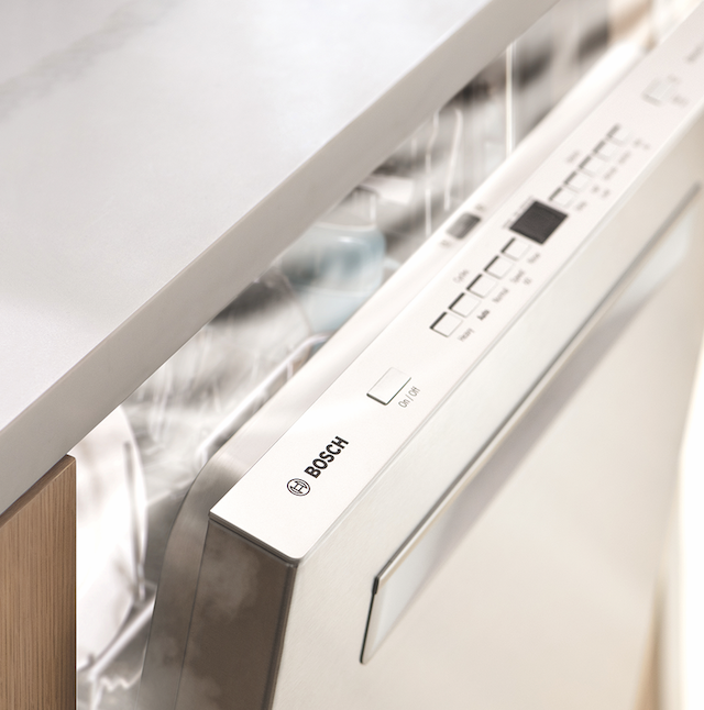 Bosch dishwasher with new CrystalDry technology