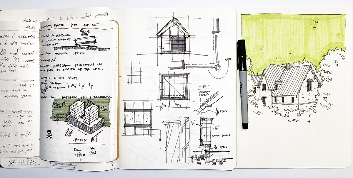 Dallas-Architect-Bob-Borson-Sketchbooks-June-2020-large
