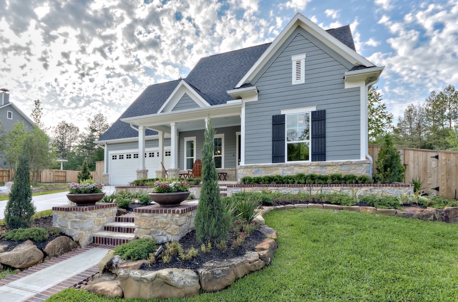 Darling Homes' American Classic home exterior with traditional styling